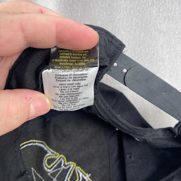 Batman Hat Boys Adjustable Black Snapback Cap Embroidered‎ Superhero DC Comics - Picture 10 of 12